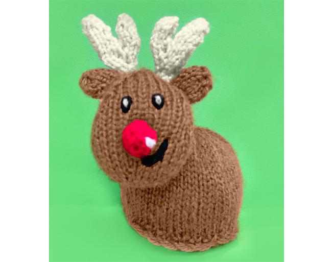 Rudolph Reindeer Choc Orange cover Christmas toy