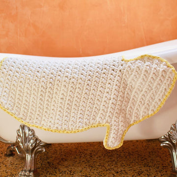 Duck Rug with t-shirt yarn