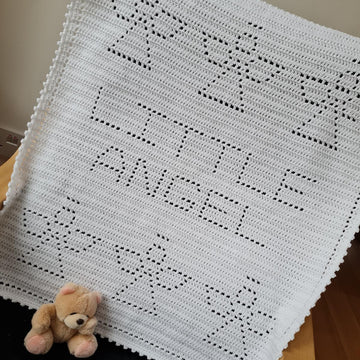 Little Angel Filet Blanket