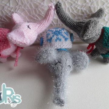 Enchanting Elephants Hanging Ornament