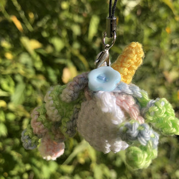 Unicorn Head Keychain