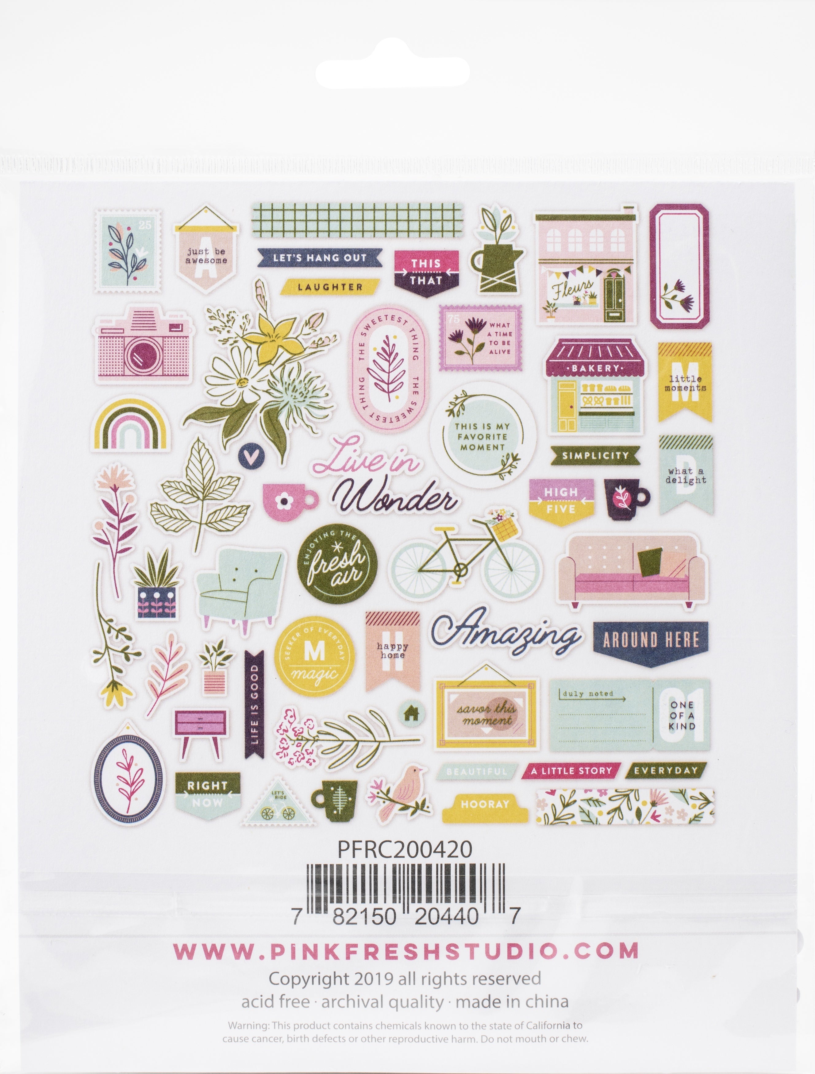 Pinkfresh Studio Pinkfresh Cardstock Die-Cuts - Noteworthy