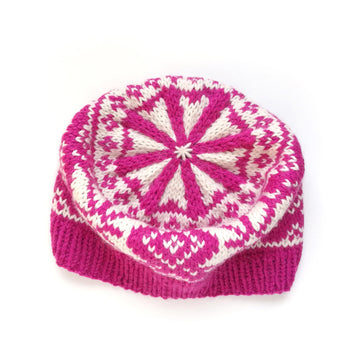 PINK ROSE Beanie