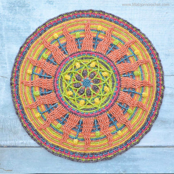 Sunny Mandala Overlay Crochet