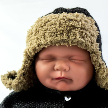Knit Aviator Hat