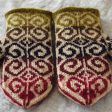 Fiddlehead Mittens