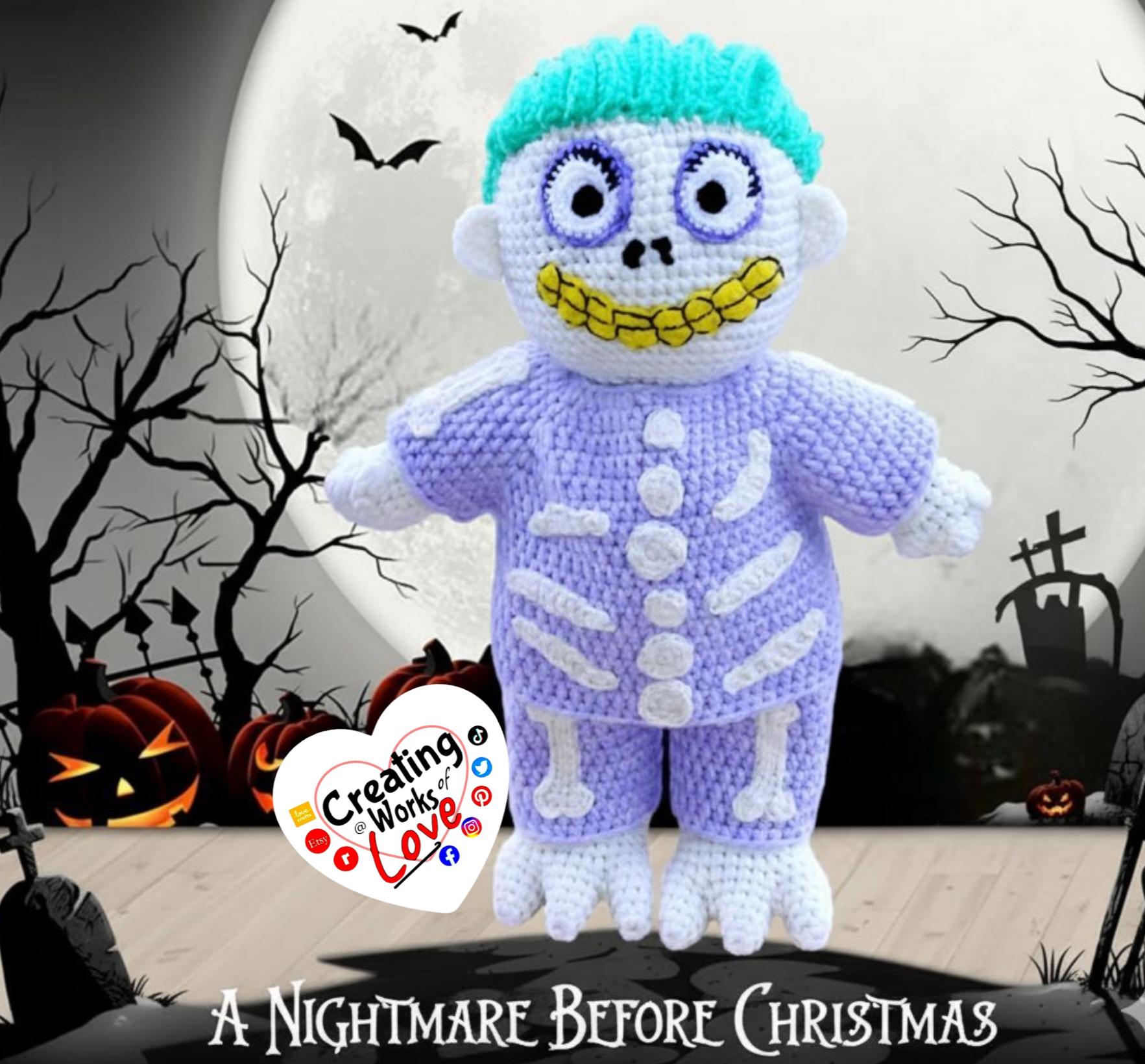 Skellington Boy Doll