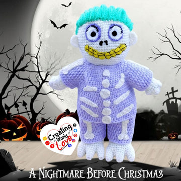 Skellington Boy Doll
