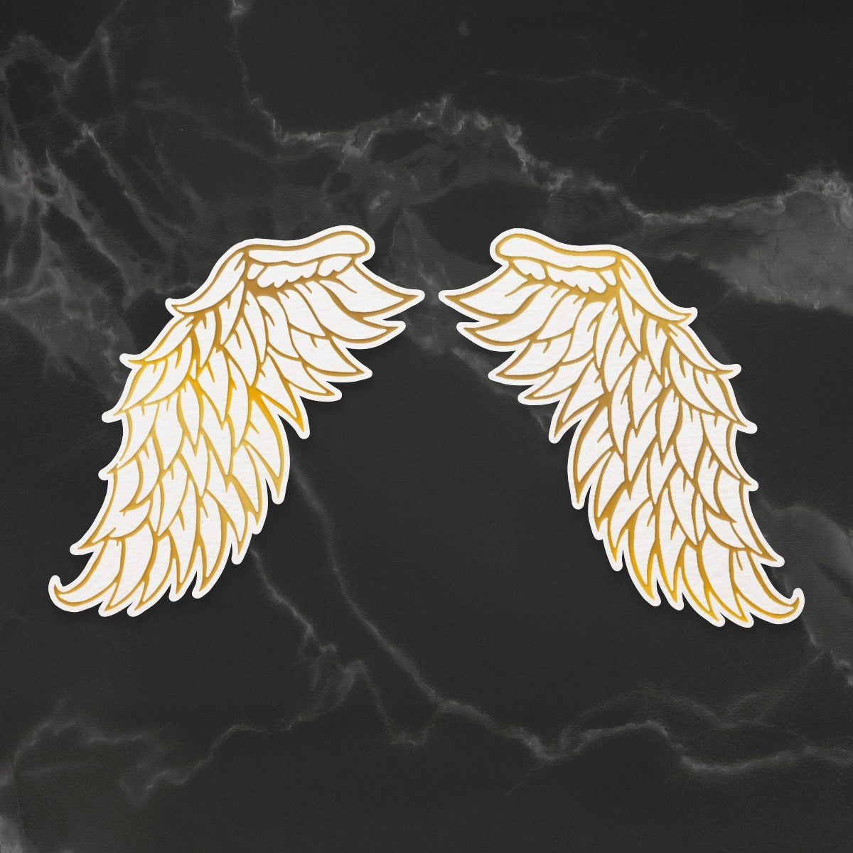 Artdeco Creations Couture Creations Steampunk Dreams Cut, Foil & Emboss Dies - Open Wings 2.2"X4.3"