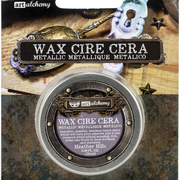 Prima Marketing Finnabair Art Alchemy Metallique Wax .68 Fluid Ounce - Heather Hills