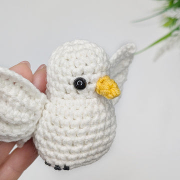 Crochet Dove Amigurumi Pattern, Crochet Bird Pattern