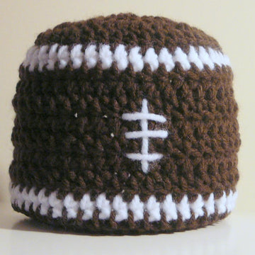 Football Hat - Newborn to Adult