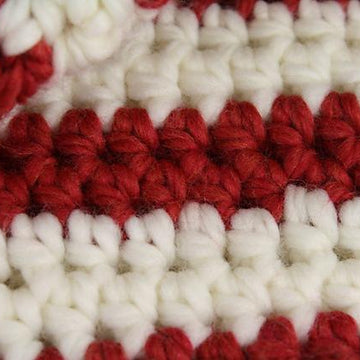 Bulky Weight Crocheted Holiday Stocking Cap