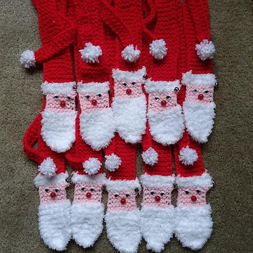 It's A Ho-Ho-Ho and Jingle Bells Scarf