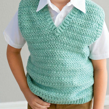Heatherly Crochet Vest