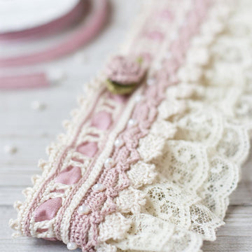 Antique Lace Wedding Garter