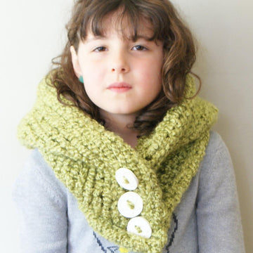 Chunky Knit Hood (hat027)
