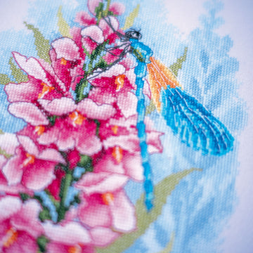 Lanarte Dragonfly's Treasure Counted Cross Stitch Kit - PN-0194925