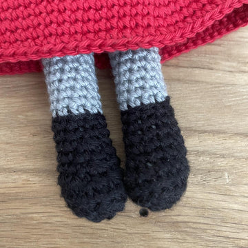 Mischievous girl amigurumi