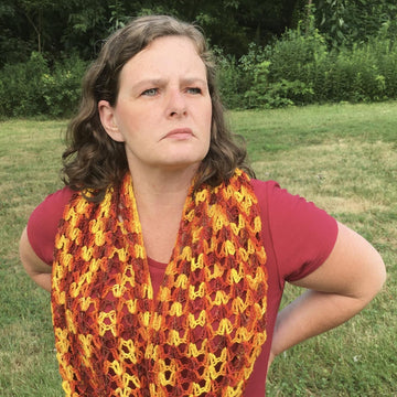 Triple Vee Scarf