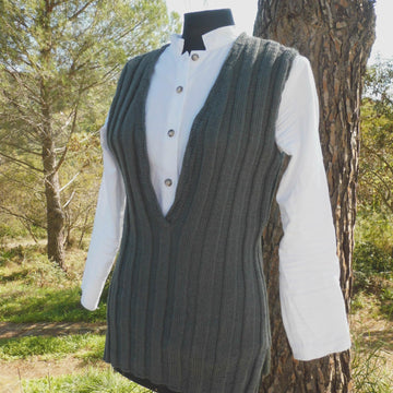VINZERIA MERINO SLIPOVER, lady woollen slipover
