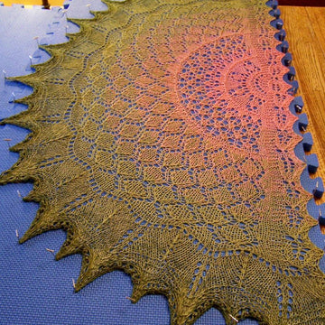 A Slice of Summer shawl