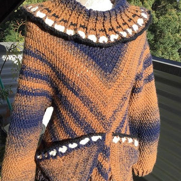 Sacagawea Poncho with Sleeves