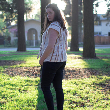 The Linen Front Tie Top