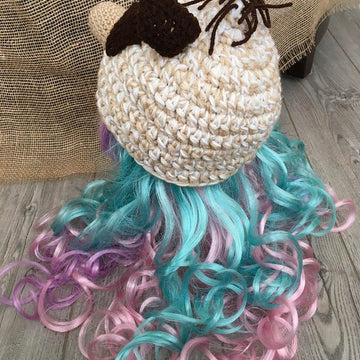 Meerkat (or Lemur) Beanie Hat