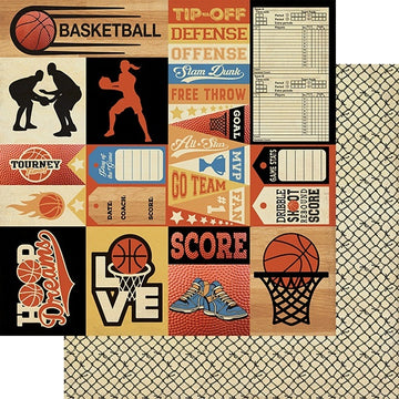 Authentique Paper Authentique All-Star Paper Pack - Basketball