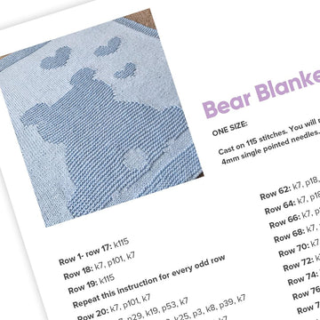 Baby Bear Blanket