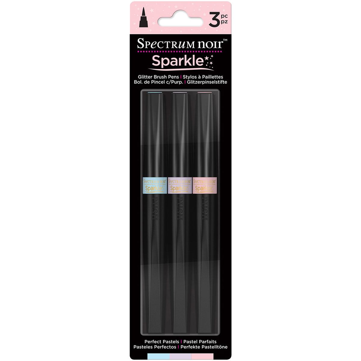Sparkle by Spectrum Noir Pack of 3 - Perfect Pastels