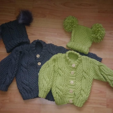 Daddy's Huggles Aran Pattern
