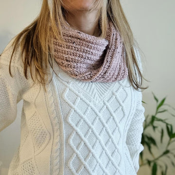 Tweed Neck Warmer Cowl