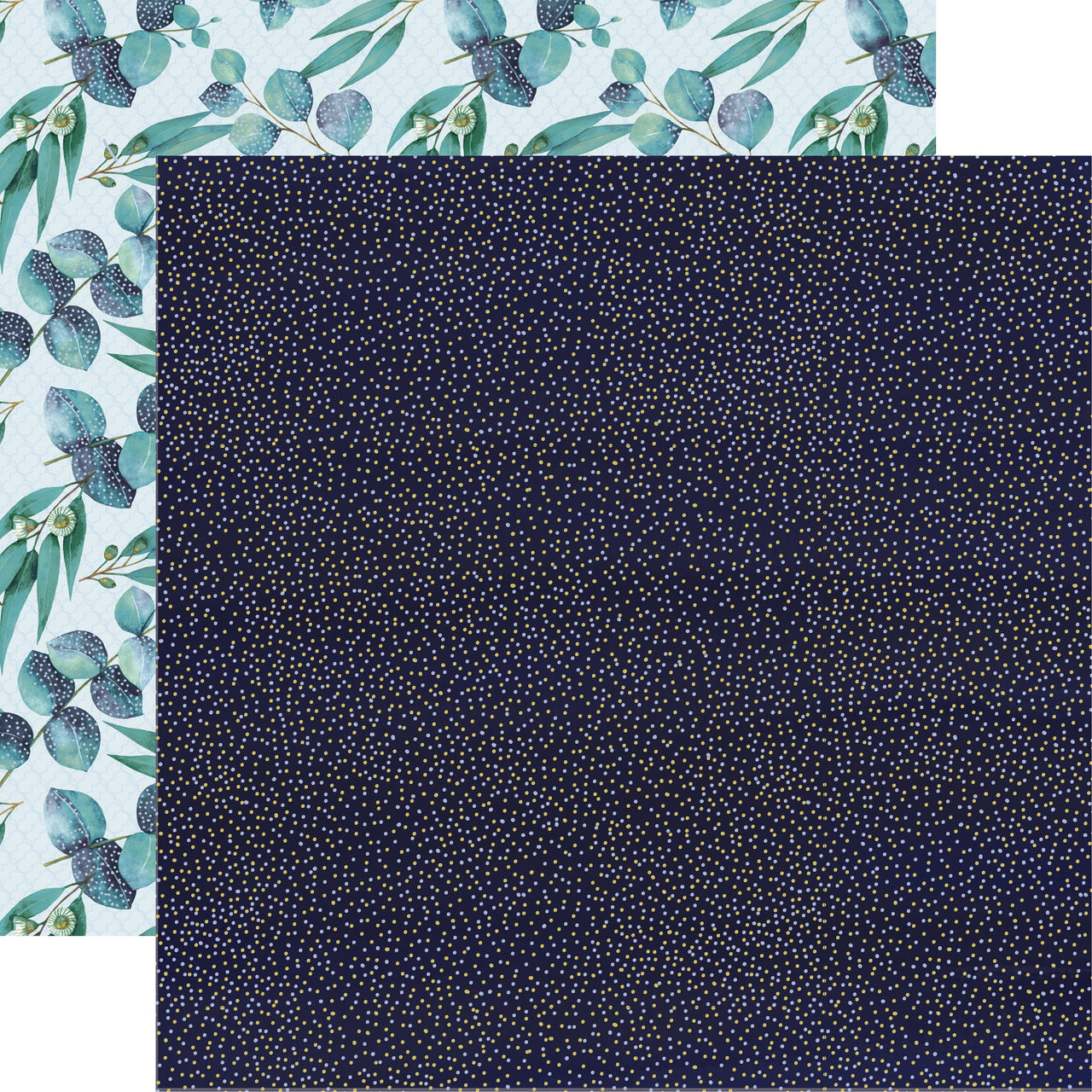 Kaisercraft Native Breeze Double-Sided Cardstock 12"X12" 10/Pkg - Gum Leaves