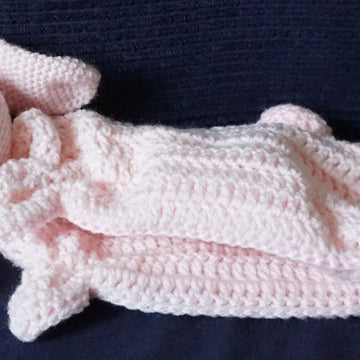 Häkelanleitung für Schnuffeltuch Luisa