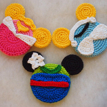 Aurora, Cinderella, Mulan & Rapunzel