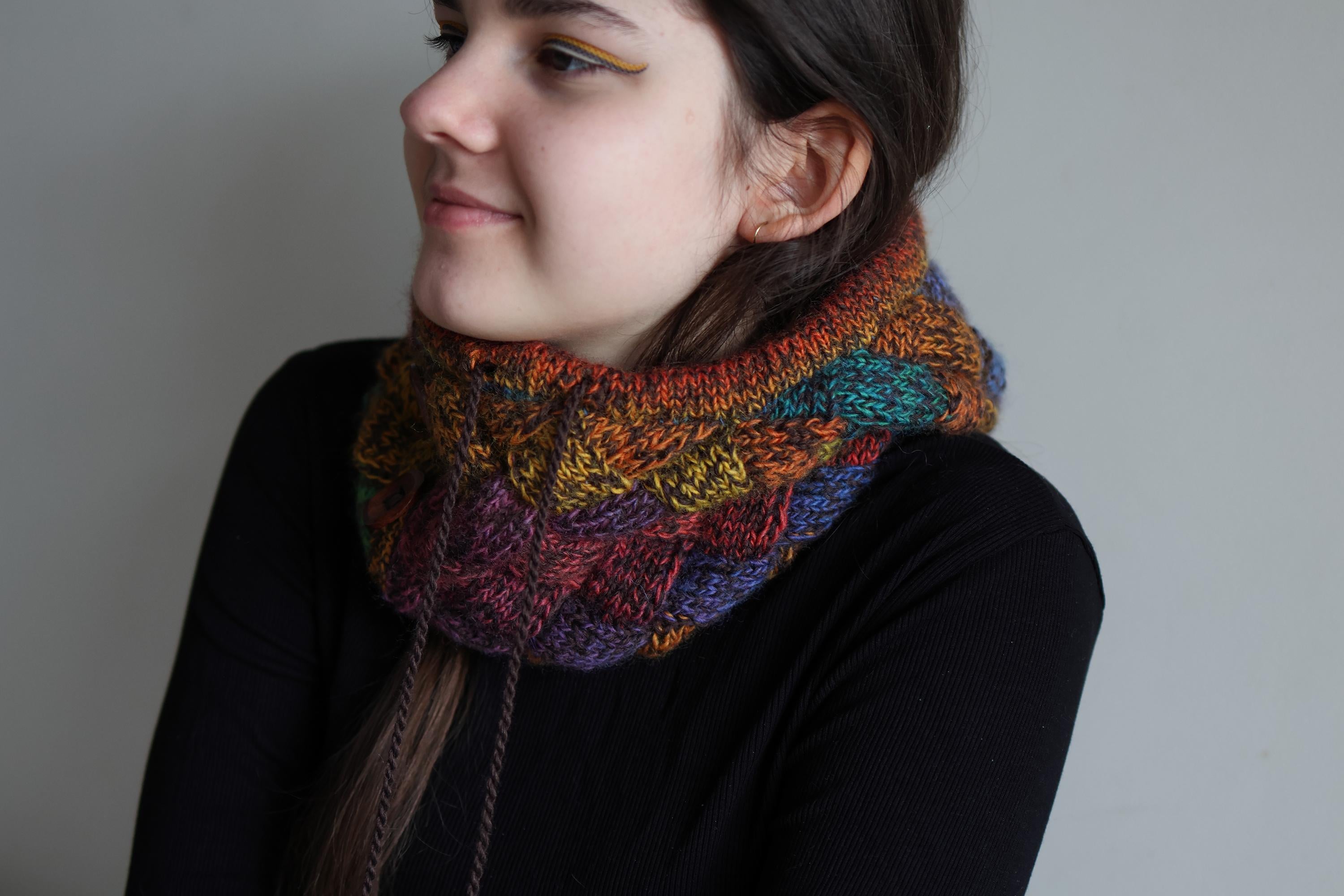 Autumn Balaclava for Worsted