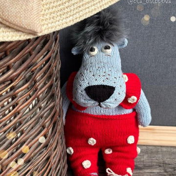 Wolf knitting pattern