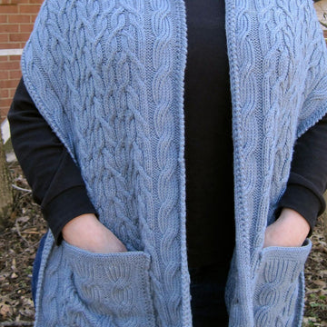 Warm Hogwart's Pocket Shawl