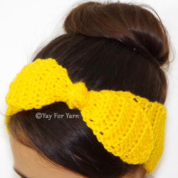 Knotted Bow Headband