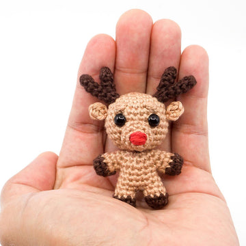 Mini Noso Reindeer Crochet Pattern
