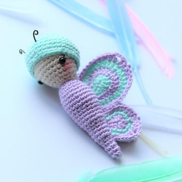 Butterfly keychain