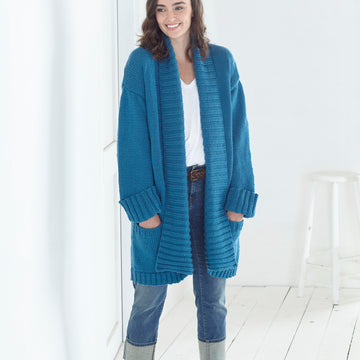 Ladies Short Cardigan & Long Cardigan in King Cole Ultra Soft Chunky - 5691 - Leaflet
