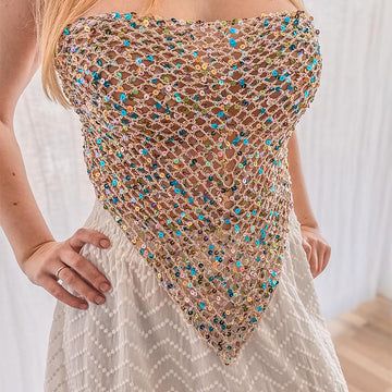 Sequins Shawl