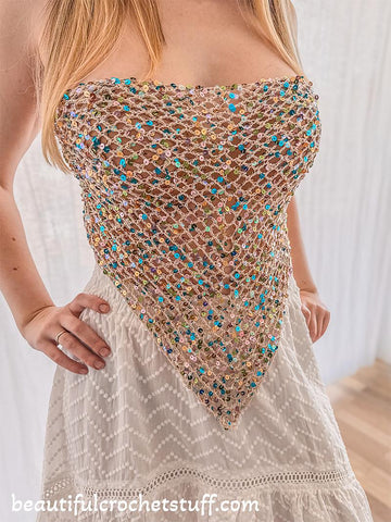 Sequins Shawl