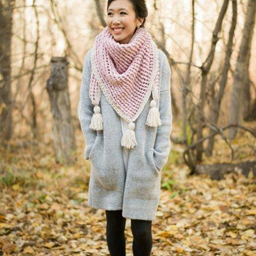 Crosswinds Triangle Scarf