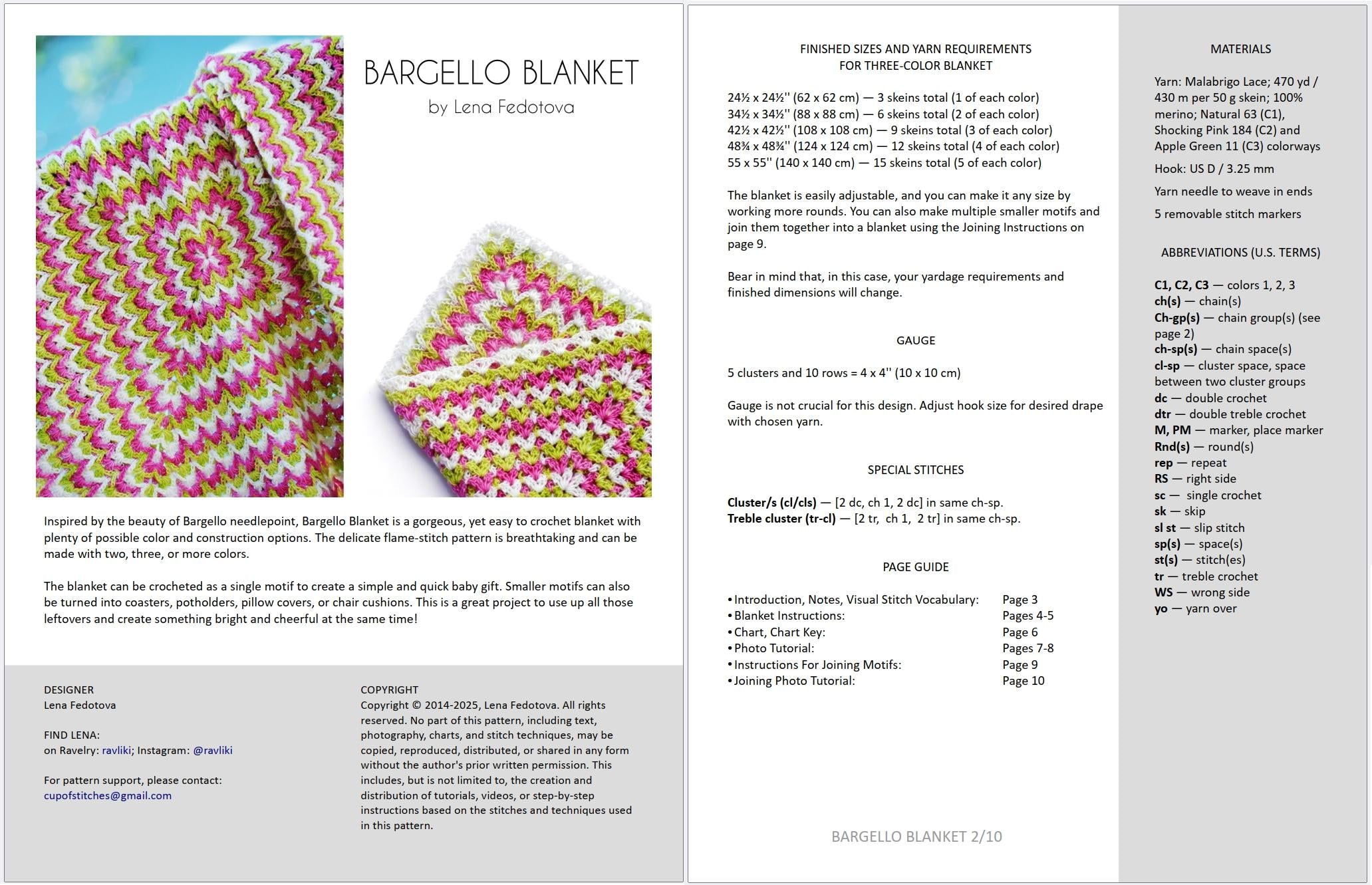 Bargello Blanket