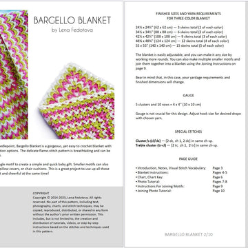 Bargello Blanket