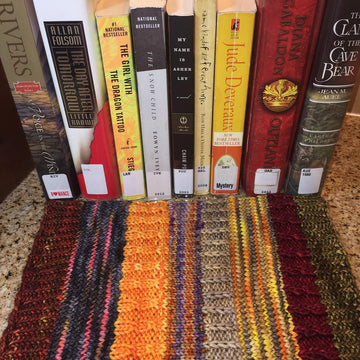Knitting at the Library Cowl